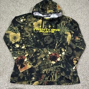 Twenty One Pilots Size Medium Trench Album Camo Hoodie Sweatshirt Official Merch